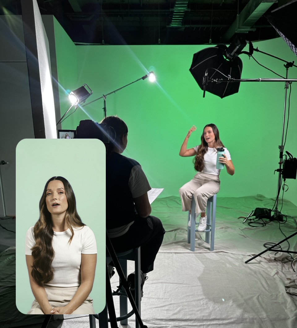 Performance talking head